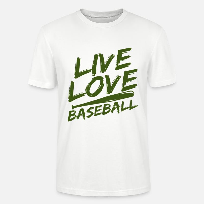 Baseball - Stanley/Stella Unisex Bio-T-Shirt CRAFTER - Weiß