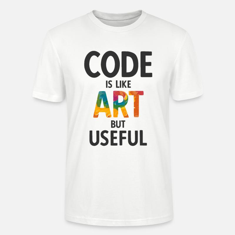 Software Ingenieur Informatiker Programmierer - Stanley/Stella Unisex Bio-T-Shirt CRAFTER - Weiß