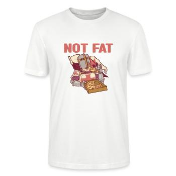 Pen and Paper Für RPG Gaming Vater - Stanley/Stella Unisex Bio-T-Shirt CRAFTER - Weiß - Vorne - Alina (178cm) & Michal (187cm)