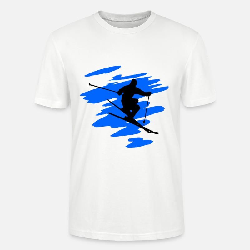 Ski fahen - Stanley/Stella Unisex Bio-T-Shirt CRAFTER - Weiß