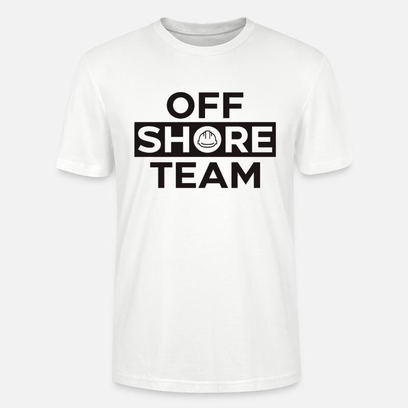 Off Shore Team - Stanley/Stella Unisex Bio-T-Shirt CRAFTER - Weiß