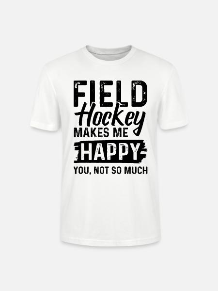 feldhockey sport - Stanley/Stella Unisex Bio-T-Shirt CRAFTER - Weiß