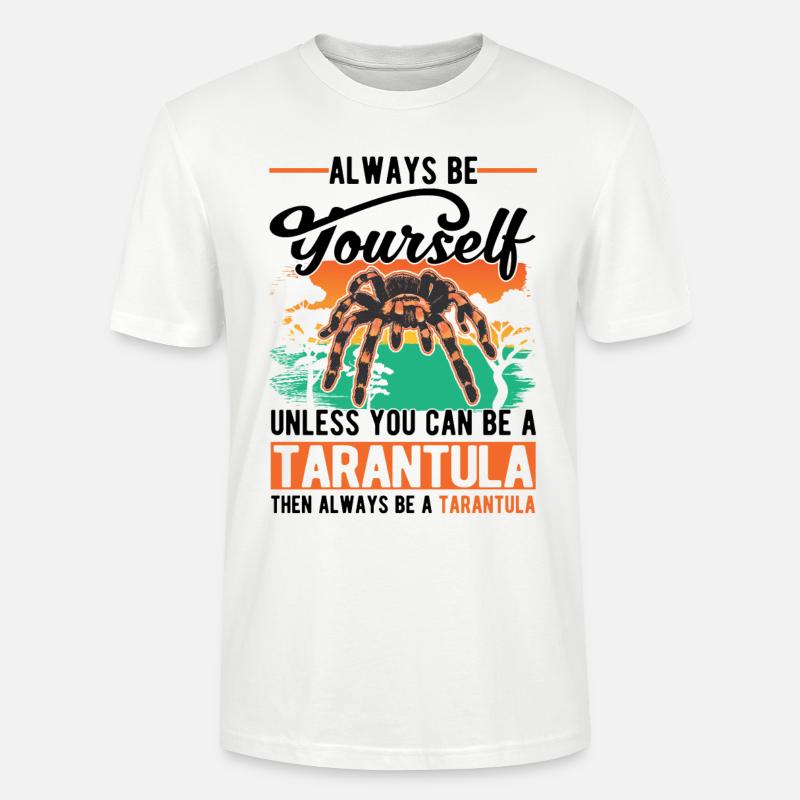 Tarentule Cadeau Tarentule - T-shirt bio CRAFTER Stanley Stella Unisexe - blanc