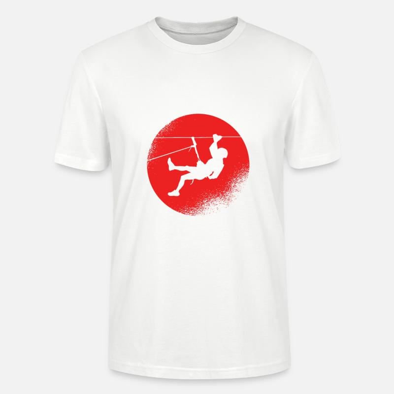 Klettern Bouldern - Stanley/Stella Unisex Bio-T-Shirt CRAFTER - Weiß