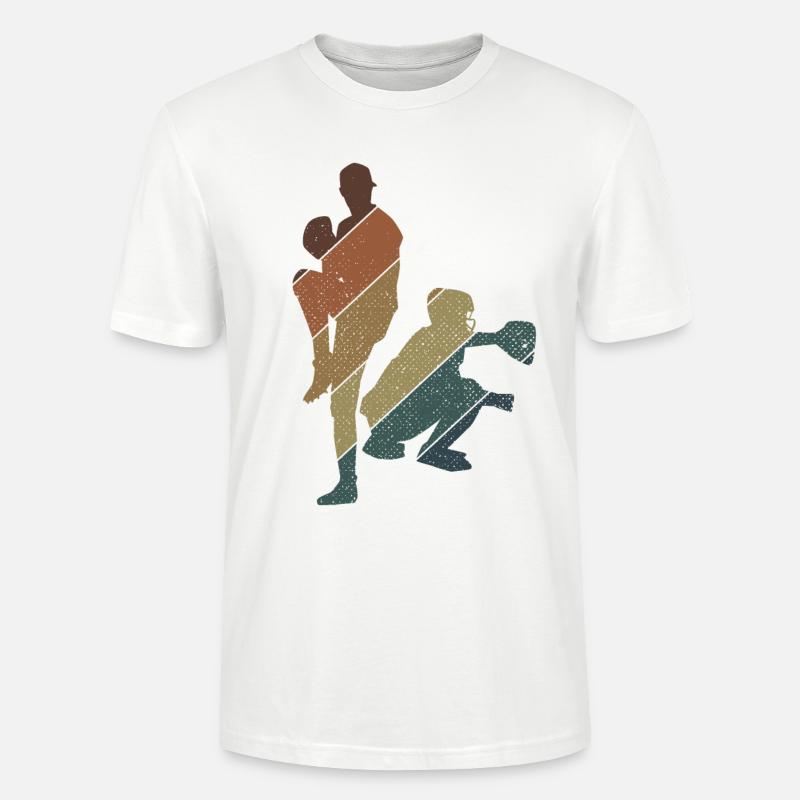 Baseball - Stanley/Stella Unisex Bio-T-Shirt CRAFTER - Weiß