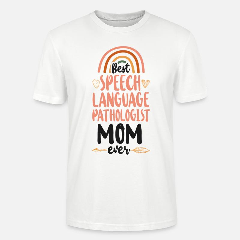 Speech Therapist Therapy Assistant - Stanley/Stella Unisex Bio-T-Shirt CRAFTER - Weiß