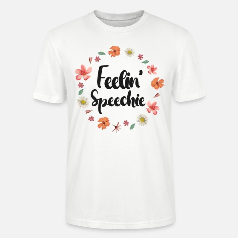 Speech Therapist Therapy Assistant - Stanley/Stella Unisex Bio-T-Shirt CRAFTER - Weiß