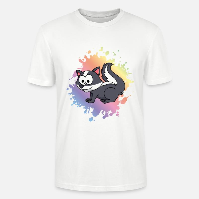 Stinker Comic Tier - Stanley/Stella Unisex Bio-T-Shirt CRAFTER - Weiß