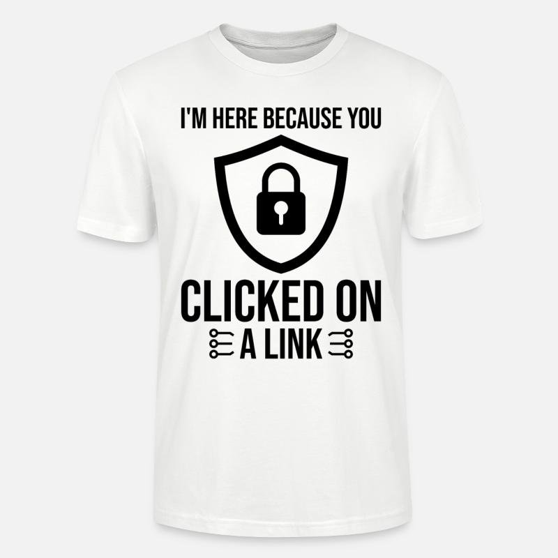 Cybersecurity Computersicherheit Cybersecurity - Stanley/Stella Unisex Bio-T-Shirt CRAFTER - Weiß