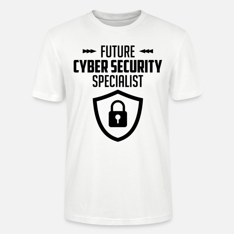 Cybersecurity Computersicherheit Cybersecurity - Stanley/Stella Unisex Bio-T-Shirt CRAFTER - Weiß