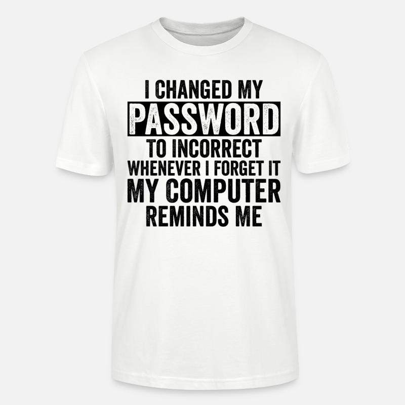 Cybersecurity Computer Security Cybersecurity - Stanley/Stella CRAFTER Unisex Organic T-Shirt - white