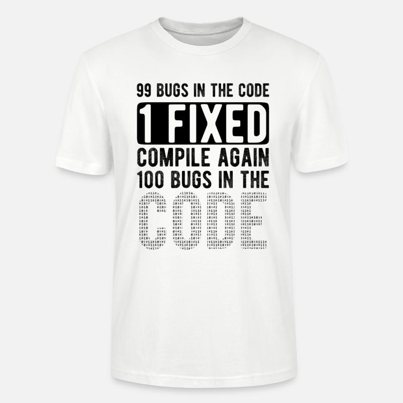 Software Ingenieur Informatiker Programmierer - Stanley/Stella Unisex Bio-T-Shirt CRAFTER - Weiß