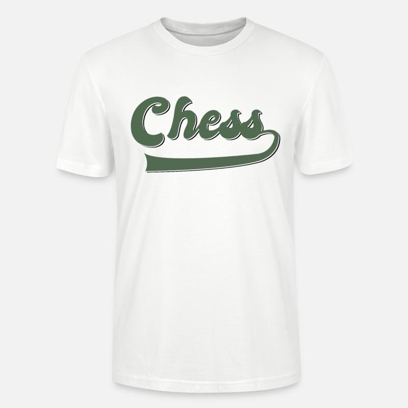 Schach - Stanley/Stella Unisex Bio-T-Shirt CRAFTER - Weiß