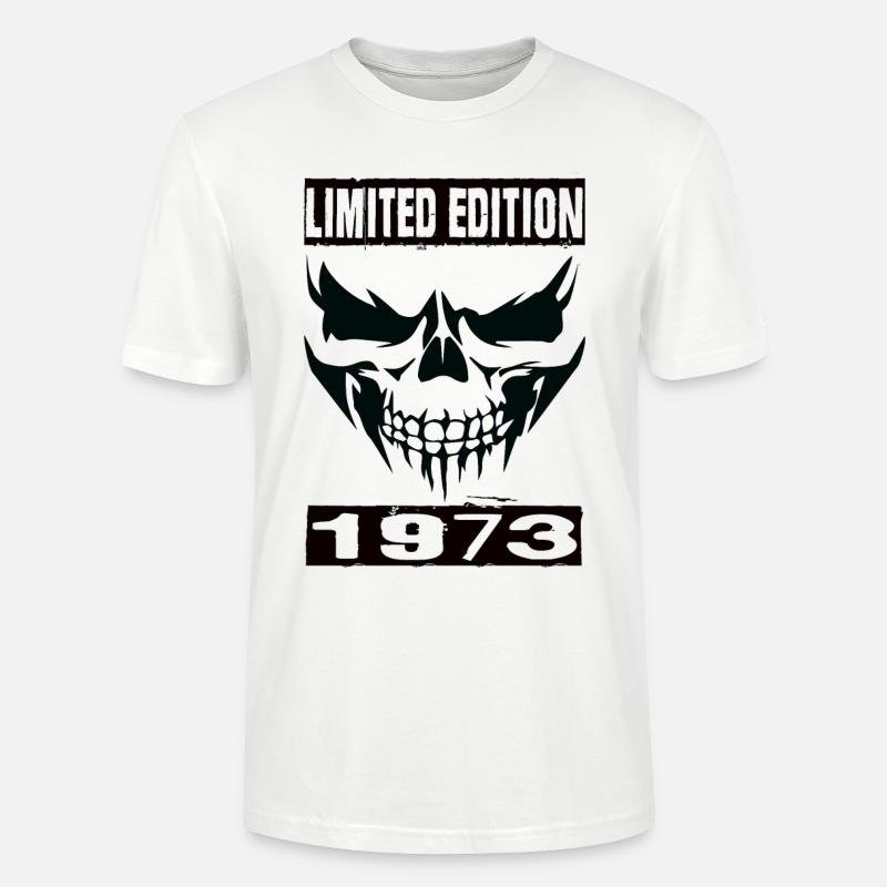 Édition limitée 1973 - T-shirt bio CRAFTER Stanley Stella Unisexe - blanc