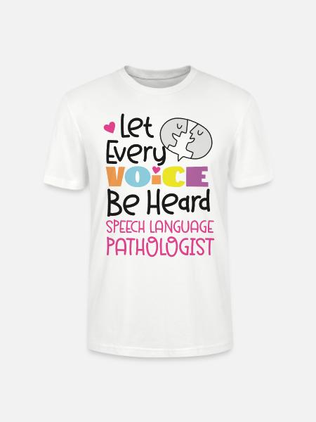 Speech Therapist Therapy Assistant - Stanley/Stella Unisex Bio-T-Shirt CRAFTER - Weiß