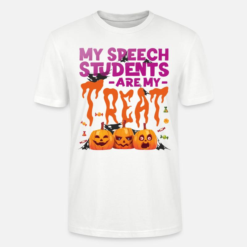 Speech Therapist Therapy Assistant - Stanley/Stella Unisex Bio-T-Shirt CRAFTER - Weiß
