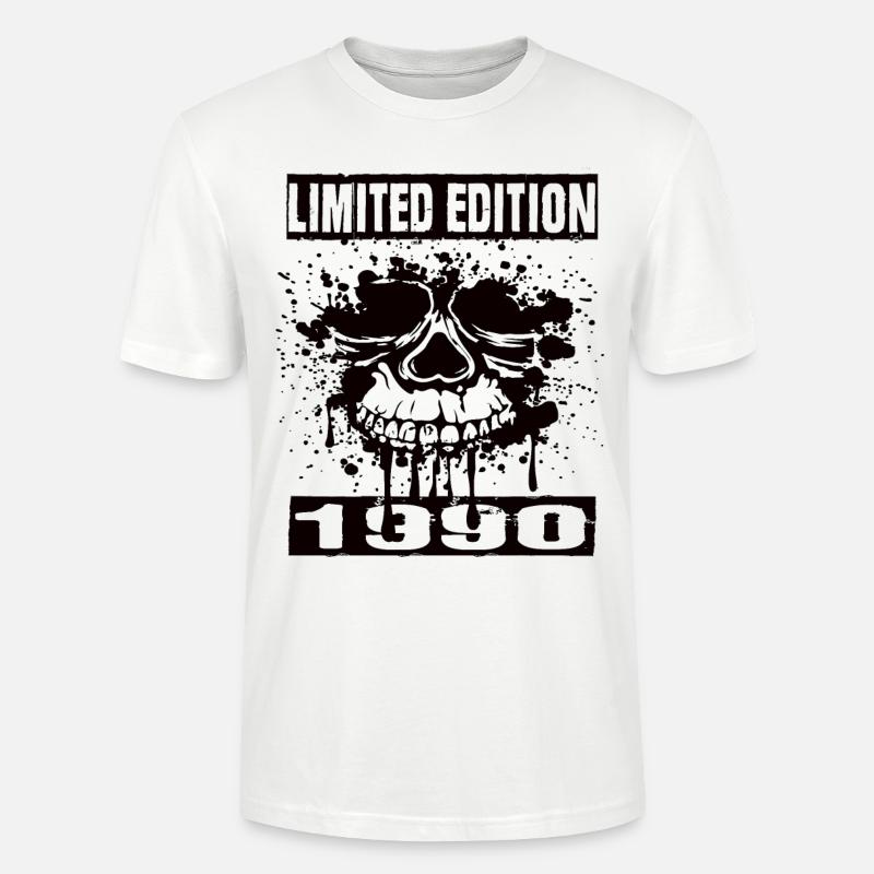 Édition limitée 1990 - T-shirt bio CRAFTER Stanley Stella Unisexe - blanc