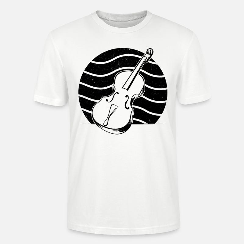 Cello Cellospieler Cellist - Stanley/Stella Unisex Bio-T-Shirt CRAFTER - Weiß