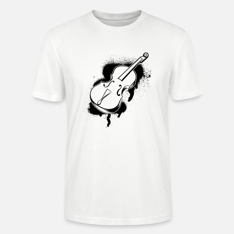 Cello Cellospieler Cellist - Stanley/Stella Unisex Bio-T-Shirt CRAFTER - Weiß