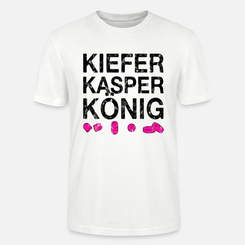 Techno party feiern Spruch - Stanley/Stella Unisex Bio-T-Shirt CRAFTER - Weiß