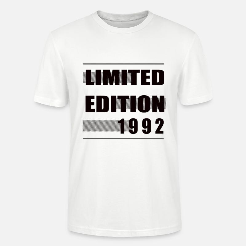 Édition limitée 1992 - T-shirt bio CRAFTER Stanley Stella Unisexe - blanc