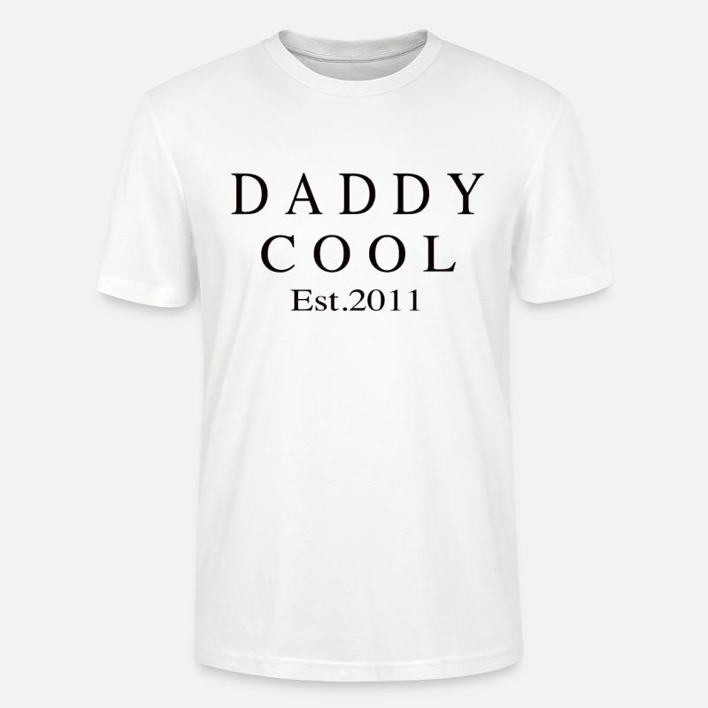 Daddy Cool est 2011 - Stanley/Stella Unisex Bio-T-Shirt CRAFTER - Weiß