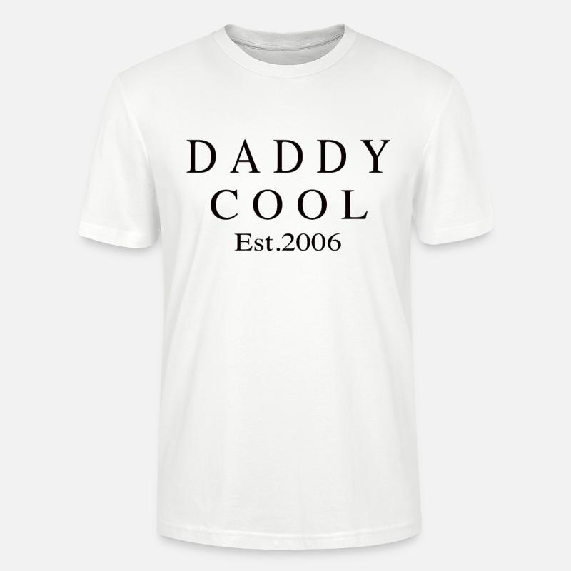 Daddy Cool est 2006 - Stanley/Stella Unisex Bio-T-Shirt CRAFTER - Weiß