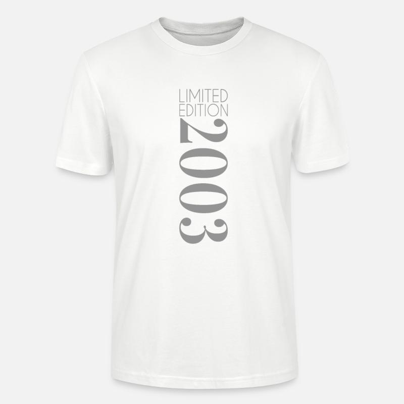 Édition limitée 2003 - T-shirt bio CRAFTER Stanley Stella Unisexe - blanc