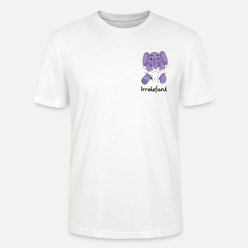 Irrelefant - Stanley/Stella Unisex Bio-T-Shirt CRAFTER - Weiß