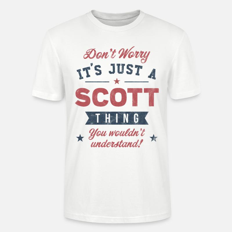 Es ist eine Scott-Sache - Stanley/Stella Unisex Bio-T-Shirt CRAFTER - Weiß