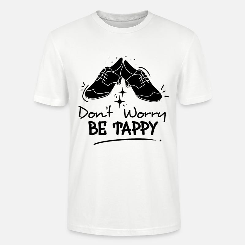 Stepptänzer Stepptanzschuhe Stepptanzlehrer - Stanley/Stella Unisex Bio-T-Shirt CRAFTER - Weiß