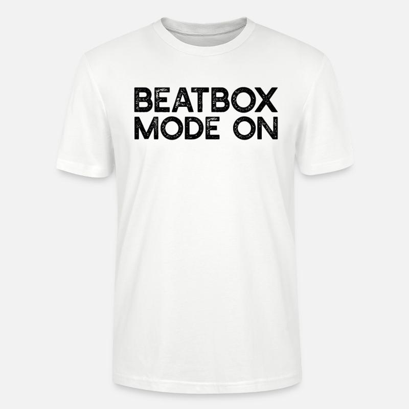Beatboxing - Beatbox Mode On - Stanley/Stella Unisex Bio-T-Shirt CRAFTER - Weiß