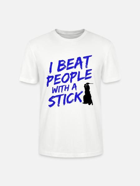 Japanischer Schwertkampf Kendo - Stanley/Stella Unisex Bio-T-Shirt CRAFTER - Weiß