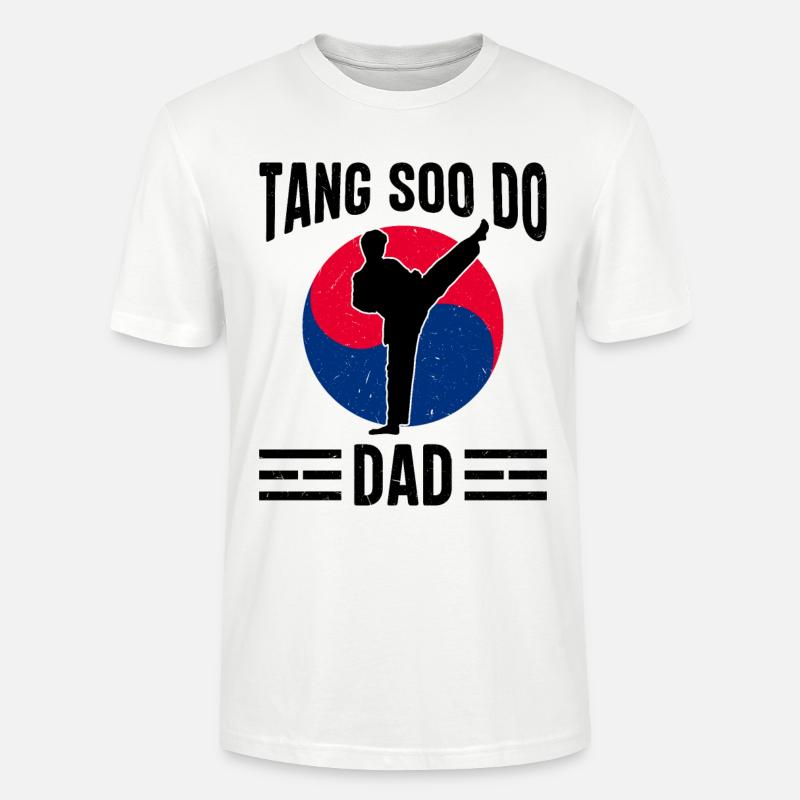 Tang Soo Do Geschenk - Stanley/Stella Unisex Bio-T-Shirt CRAFTER - Weiß