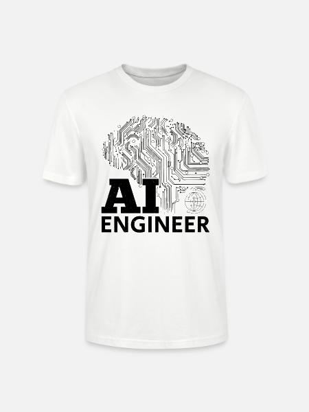 AI Engineer - Artificial Intelligence Engineer - Stanley/Stella Unisex Bio-T-Shirt CRAFTER - Weiß
