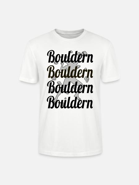 Bloc, bloc, escalade, bloc, bloc - T-shirt bio CRAFTER Stanley Stella Unisexe - blanc