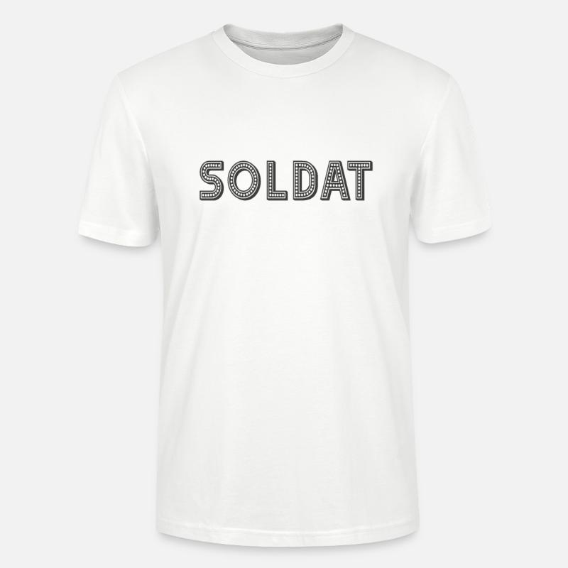 Soldat - Stanley/Stella Unisex Bio-T-Shirt CRAFTER - Weiß