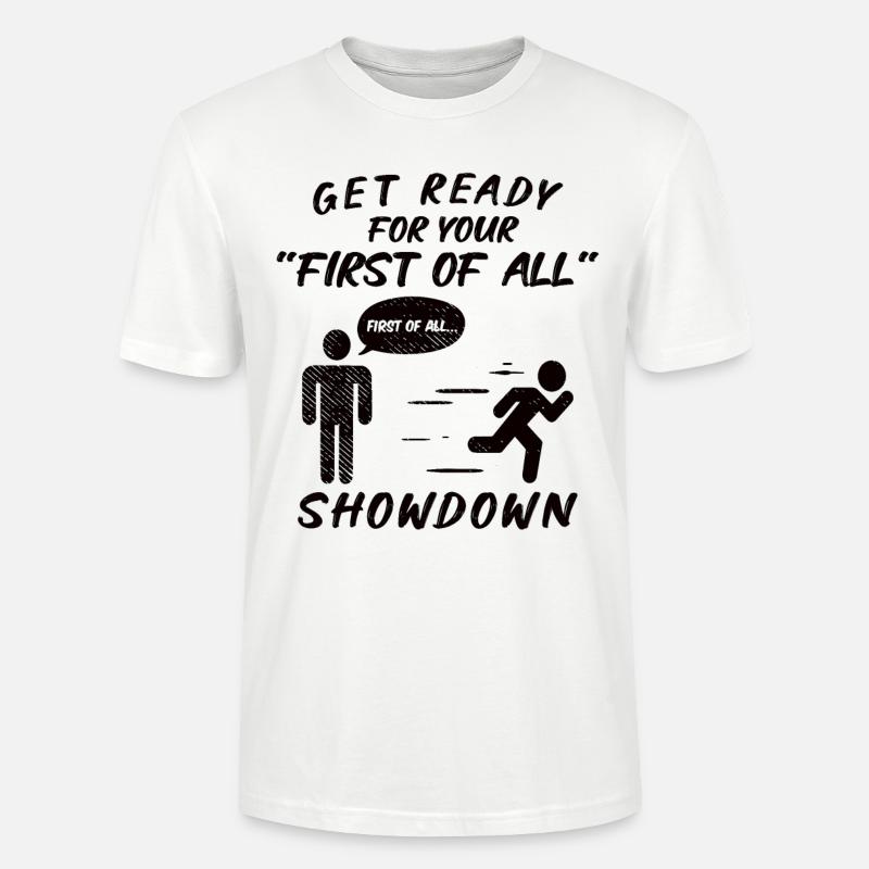 Debattierrede Debattierer Rederedner Geschenkidee - Stanley/Stella Unisex Bio-T-Shirt CRAFTER - Weiß