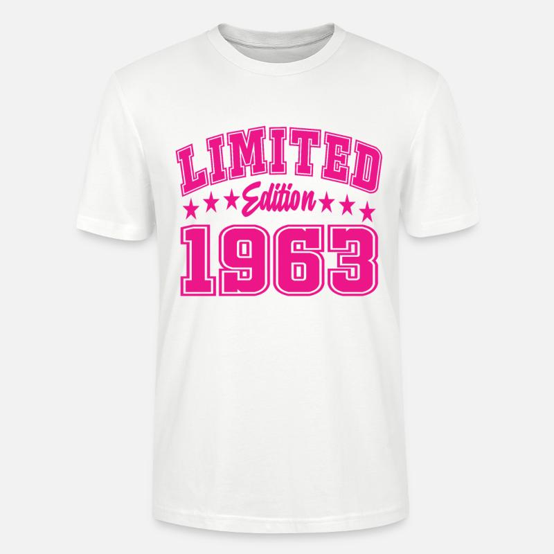 Édition limitée 1963 - T-shirt bio CRAFTER Stanley Stella Unisexe - blanc