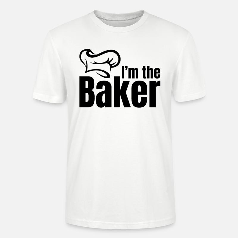 Bakery Baker - I'm The Baker - Stanley/Stella Unisex Bio-T-Shirt CRAFTER - Weiß