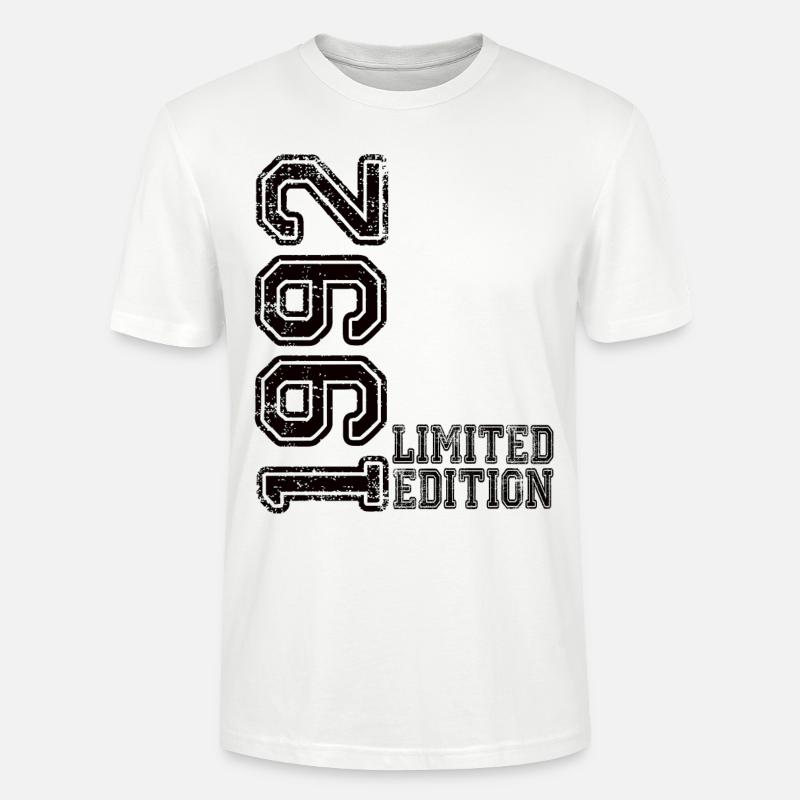 Édition limitée 1992 - T-shirt bio CRAFTER Stanley Stella Unisexe - blanc
