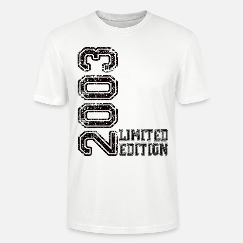 Édition limitée 2003 - T-shirt bio CRAFTER Stanley Stella Unisexe - blanc