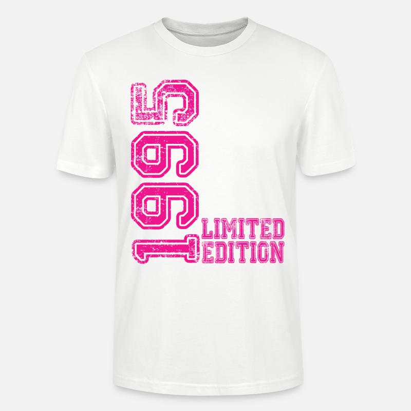 Édition limitée 1995 - T-shirt bio CRAFTER Stanley Stella Unisexe - blanc