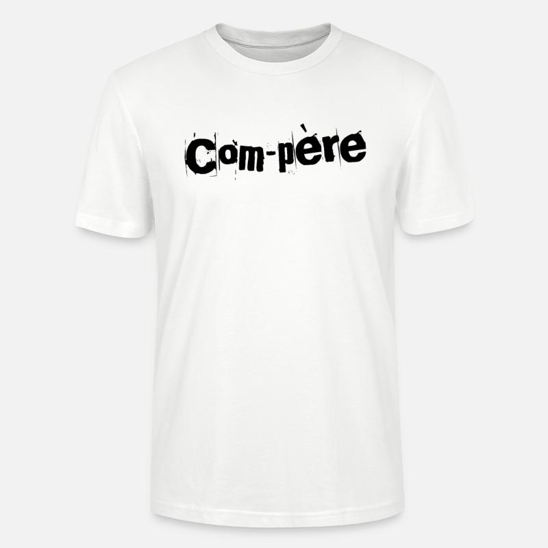 Papa Complice - T-shirt bio CRAFTER Stanley Stella Unisexe - blanc