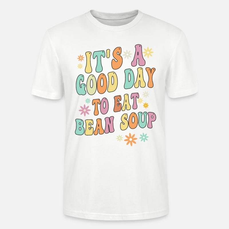 Bohnensuppe - Stanley/Stella Unisex Bio-T-Shirt CRAFTER - Weiß