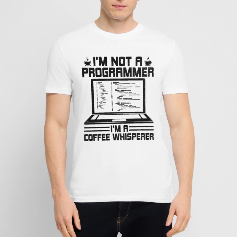 Café Codage Programmeur Codeur Développeur Nerd Coff T-shirt bio CRAFTER Stanley Stella Unisexe