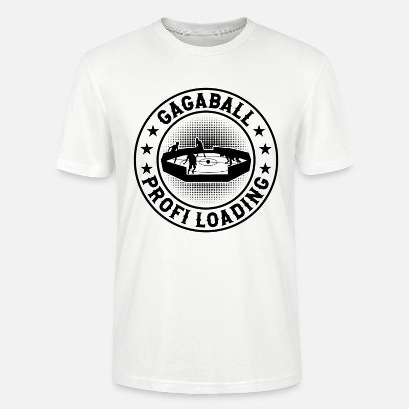 Gagaball Player - Gagaball Profi Loading - Stanley/Stella Unisex Bio-T-Shirt CRAFTER - Weiß