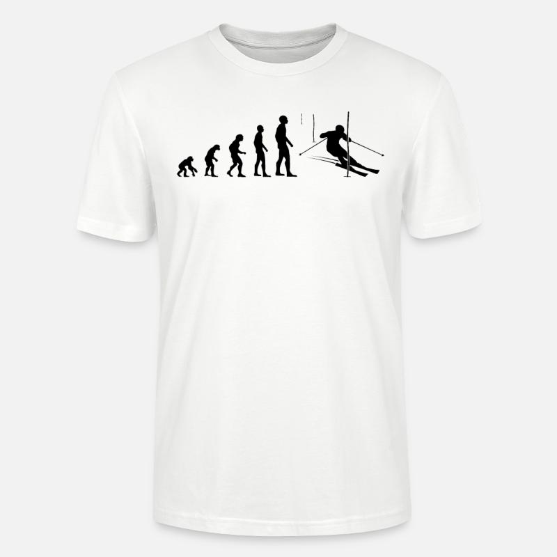 Pisten-Evolution Geschenk - Stanley/Stella Unisex Bio-T-Shirt CRAFTER - Weiß