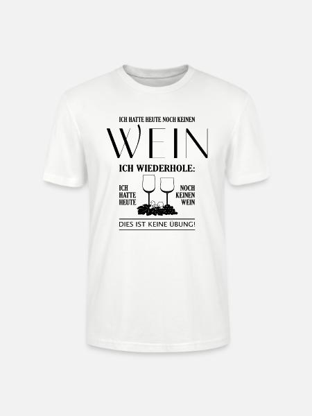Wein - Stanley/Stella Unisex Bio-T-Shirt CRAFTER - Weiß