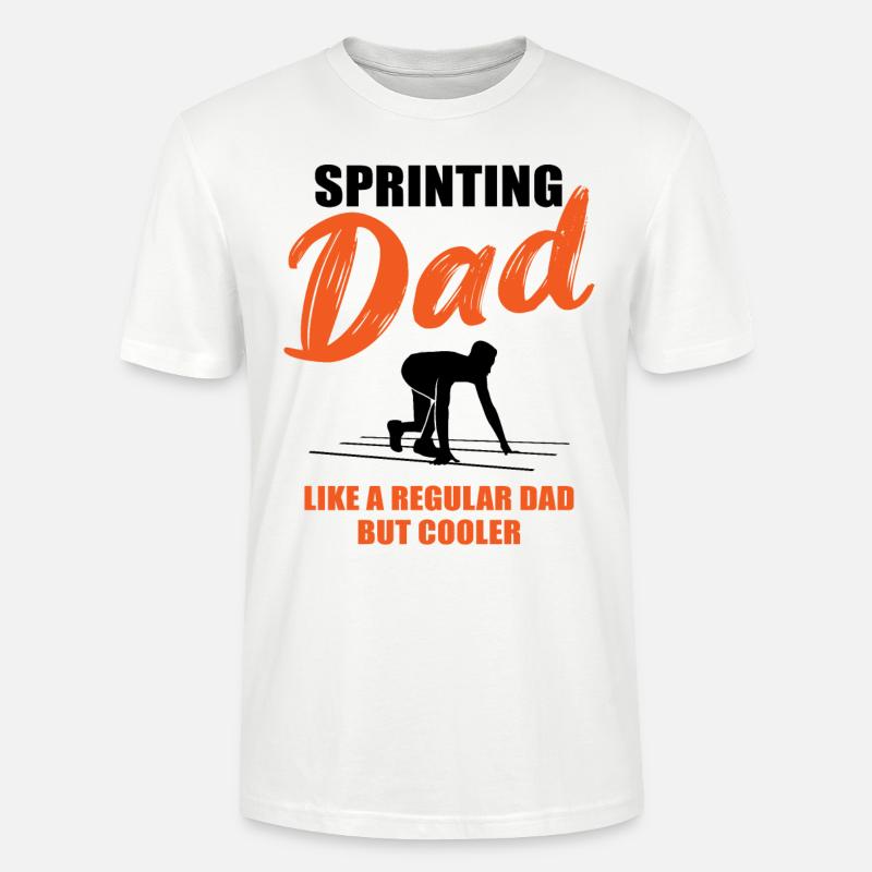 Cooler Sprinter Papa Champion - Stanley/Stella Unisex Bio-T-Shirt CRAFTER - Weiß